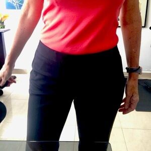Elie Tahari Charcoal Grey Flare Pants - Size 8